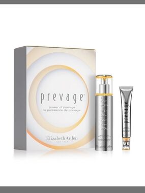 Elizabeth Arden Prevage Serum Set - Silver & Gold Accents